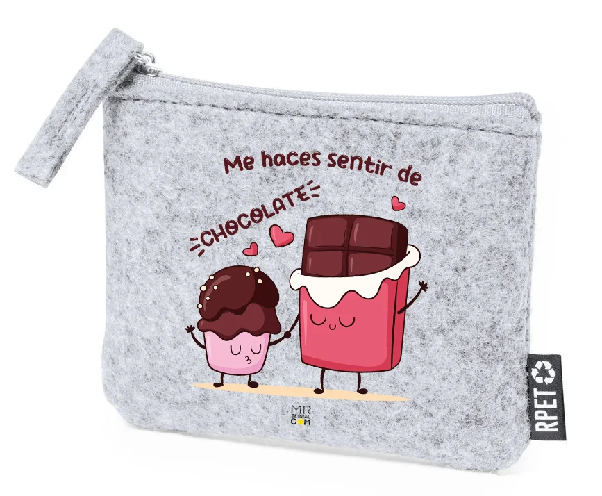 Monedero Me Haces Sentir De Chocolate